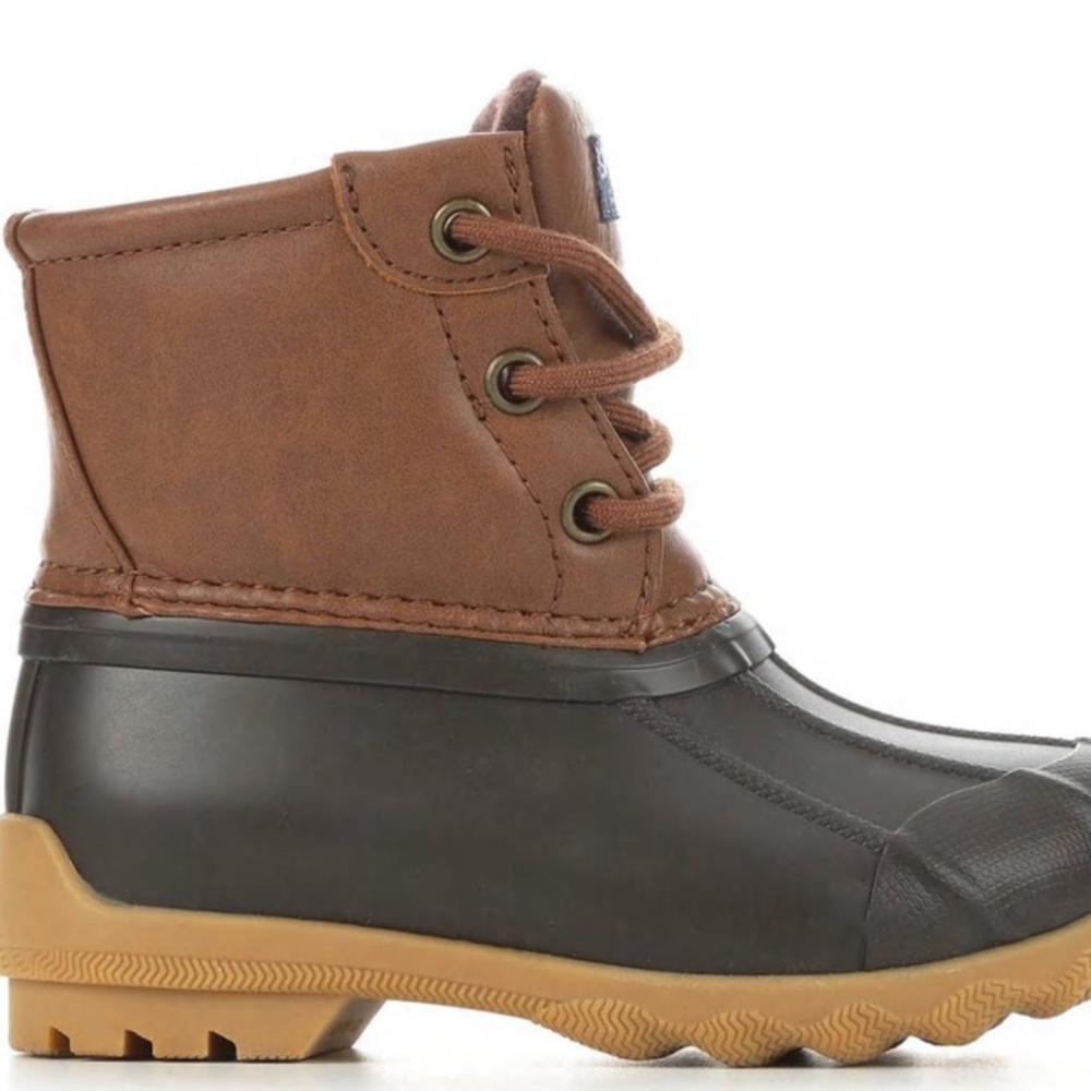 Sperry Boys Port Duck Boots Size 5M
